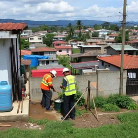 manutenção emergencial em adutora