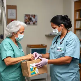 entrega de medicamentos