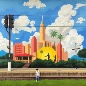 nova pintura Estação Mogi das Cruzes