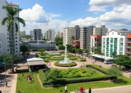 Praça Kaizuka Mogi das Cruzes