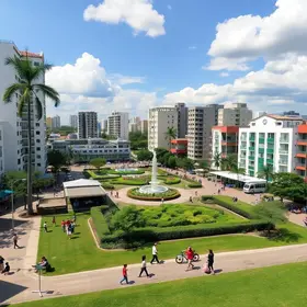 Praça Kaizuka Mogi das Cruzes