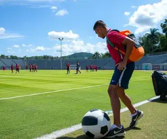 empréstimo de materiais esportivos